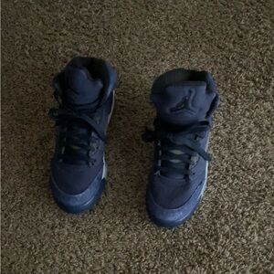 Jordan Kids Sneakers in Dark Blue and Black